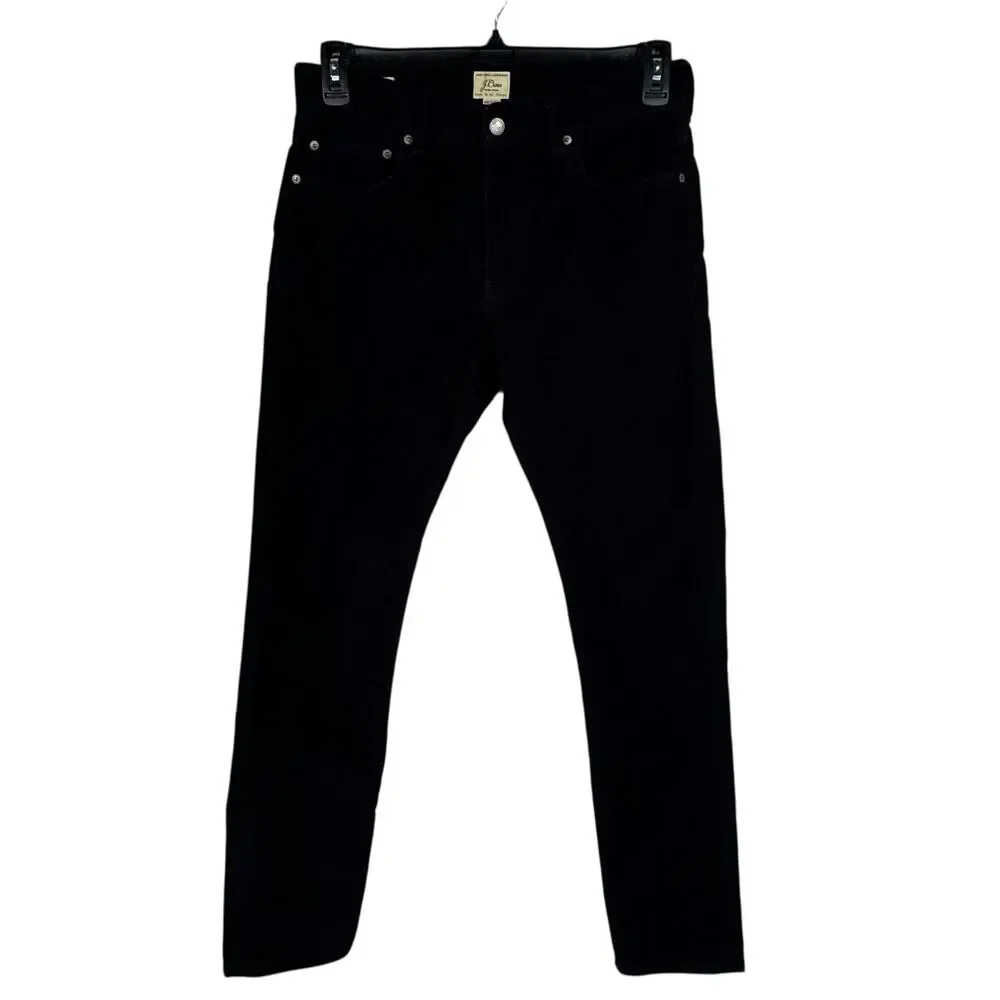 J. Crew Mens SZ W31xL32 Slim Corduroy Pants Style 484 Narrow Leg Pockets Stretch